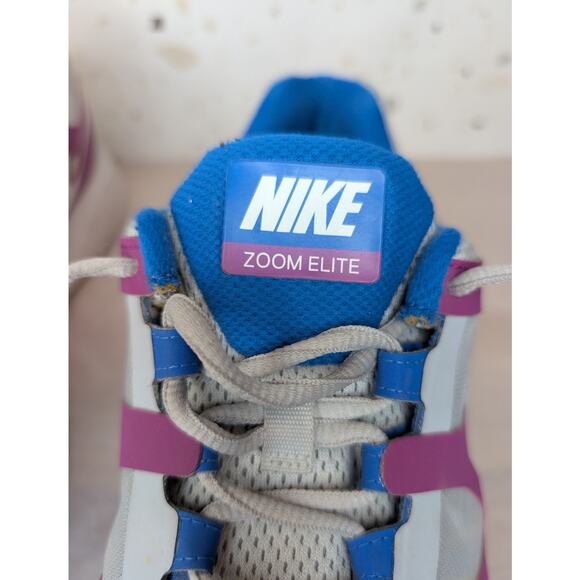Nike Women's Zoom Elite Grey Purple Women's size 10.5M - Picture 7 of 13